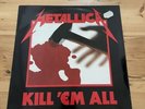Metallica Kill ‘Em All 1983 RR9902 Roadrunner Records Rare Import Early Press