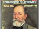 G768 Saint-Saens 5 Piano Concertos Roge Dutoit 3LP DECCA 6.35541 FK Digital St