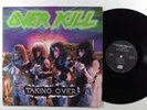 OVERKILL Taking Over MEGAFORCE/ATLANTIC LP VG+ promo l