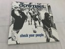 Downset, Check Your People, 12” Vinyl, Shrink, 2000, Hardcore, Epitaph, Punk, NM