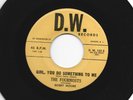 DEEP SOUL DOOWOP bw/ ROCKER 45 - FOURMOSTS W/ BOBBY MOORE-  IT WAS A LIE - HEAR
