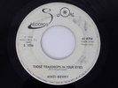 45 MINZI BERRY Score 1006 Those Teardrops In Your Eyes/Dare To Cry G  SOUL