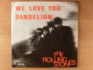 The Rolling Stones  We Love You/Dandelion Belgium Import PS Psych