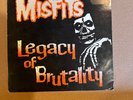 Misfits Legacy Of Brutality White Vinyl Record LP USA 1986 Only 500