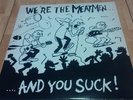 THE MEATMEN LP 1983 1ST PRESSING WE'RE THE MEATMEN AND YOU SUCK NECROS PUNK KBD
