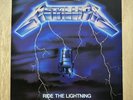 Metallica Ride The Lightning 1984 Megaforce Records MRI769 1st Press VG+