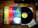 WALT DISNEY ( BAMBI ) ORIG 1963 VINYL LP in shrink w/ DISNEY postcard insert NM-