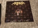 Rare Anthrax - Among the Living - 1986- FIRST PRESSING-ILPS 9865 Vinyl Record
