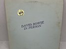 David Bowie Rare US LP In person Live in Santa Monica 1972 EX TMQ 71054 + Insert