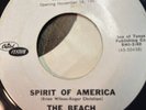 BEACH BOYS 45 rpm 1963 KFWB Promo record SPIRIT OF AMERICA / Boogie Woodie