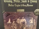 Signed by Crosby Stills Nash & Young -Deja Vu  Lp -COA-Vintage