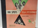 INK SPOTS  & ELLA Fitzgerald Souvenir ALBUM 78 Decca A-657  3 records VG