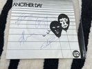 U2 Another Day,rare Yellow Vinyl Signed/autographed,1982 Ireland Press 7” Single