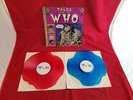 The Who Tales From The Who Double LP Vinyl Record Album  Red Blue Marble