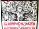 ORIG. 1964 Gene Moss Dracula's Greatest Hits WITH MONSTER FAN CARDS  RCA Victor