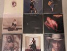 EMMYLOU HARRIS 9 LP LOT: ANGEL BAND/EVANGELINE/LAST DATE/THIRTEEN/BLUEBIRD+++++
