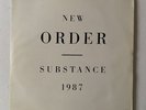 New Order Substance 1987 LP 2 x Vinyl Fact 200 UK 1987