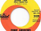 ERNIE ANDREWS Where Were You on Capitol northern soul 45 HEAR
