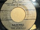 THE ADMIRALS   SAWMILL   PULSE RECORDS   Rare Orig. BALTIMORE NORTHERN SOUL 45