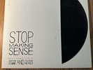Talking Heads - Stop Making Sense LP with Booklet.