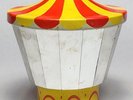 Vtg As-Is Red Raven Movie Records Magic Mirror Topper Carousel, Untested