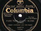 Columbia #14417-D: Jimmy Johnson O-Fare Thee Honey Blues/Put Your Mind V+/E- hot