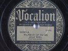 Blues 78 BLIND WILLIE Warm It Up To Me VOCALION 02595 E- HEAR 446
