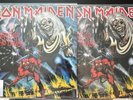 IRON MAIDEN - THE NUMBER OF THE BEAST - 2 VERSIONS OF LP VINYL RECORD
