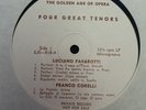 FOUR GREAT TENORS EJS 518 THE GOLDEN AGE OF OPERA PRIVATE RARE VTG #79