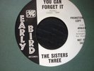 sisters three you can forget it early bird wdj usa soul  orig 45
