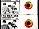 Beatles 45s and Picture Sleeve 1964 I Want to Hold Your Hand, 1 From Each Coast