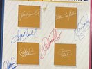 THE OAK RIDGE BOYS ENTIRE BAND SIGNED GREATEST HITS 2 VINYL ALBUM VG+ Condition