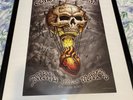 2006 Coheed And Cambria 11x17 Skull Tour Poster Band AUTOGRAPHED Rock Estate