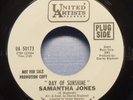 Samantha Jones - Ray Of Sunshine - 1967 NM Northern Soul 45 on United Artists