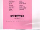 SEX PISTOLS - LOOKING FOR A KISS IN KRISTINEHAMN TEST PRESSING BLACK VINYL 2LP