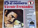 Vicente Fernandez Lp Vinyl 15 Grandes Con El Numero Uno 1985 Walmart Exclusive