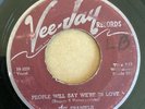 DOOWOP45 SPANIELS VEE-JAY 342 PEOPLE WILL SAY WE’RE IN LOVE / THE BELLS RING OUT