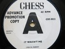 CHUCK BERRY It Wasn't Me / It's My Own Business UK 7