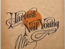 Neil Young Signed Harvest Lyric Insert AUTO COA