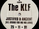 THE KLF -Justified & Ancient (All Bound For MuMu Land) Rare UK Promo 12