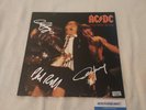 AC/DC If You Want Blood Live LP AUTOGRAPHED W/COA  SD 19212