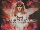 WITHIN TEMPTATION MOTHER EARTH TOUR DOUBLE RED MARBLED VINYL WITH LYRIC SHEET