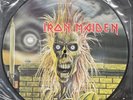 RARE 1980 Iron Maiden Self Titled Picture Disc Metal Record LP Vinyl