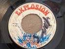 WINSTON WRIGHT - Barefoot Brigade, original 7” vinyl reggae UK ‘69 (Explosion)