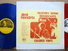 JIMI HENDRIX Broadcasts / Maui 2-LP Blue & Red Colored Vinyl Hawaii 1971 MINT-