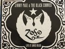 Jimmy Page & The Black Crowes Live At Jones Beach WHITE W/BLACK MARBLE VINYL
