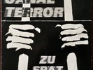 Canal Terror Zu Spät Aggressive Rockproduktionen (AG 0016) 1983