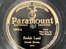 Daniel Brown with Blind Blake on Guitar Paramount 12663 E Blues 78 RPM