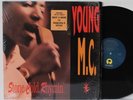 YOUNG M.C. “Stone Cold Rhymin” LP (Island 91309, orig ’89) VG++ in SHRINK