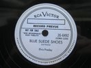 ELVIS PRESLEY 78 RPM DEMO BLUE SUEDE SHOES / I'M COUNTING ON YOU CAN RCA 20-6492